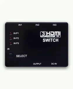 سوئیچ 3 پورت HDMI سیترو مدل HW301