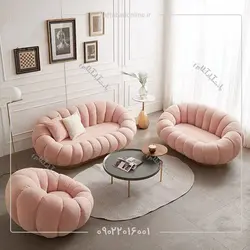 مبل راحتی رامونا طرح صدفی