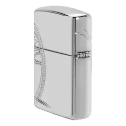 فندک زیپو تمام نقره کد 49552 Zippo Sterling Tree of Life Design