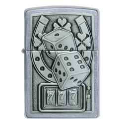 فندک زیپو کد 49294 Zippo Lucky 7 Emblem Design