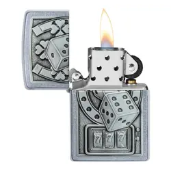 فندک زیپو کد 49294 Zippo Lucky 7 Emblem Design