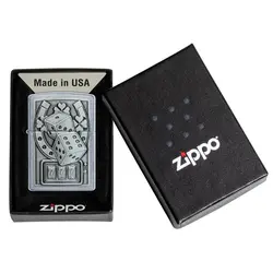 فندک زیپو کد 49294 Zippo Lucky 7 Emblem Design
