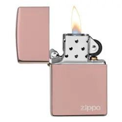 فندک زیپو کد Zippo Classic Rose Gold 49190ZL