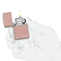 فندک زیپو کد Zippo Classic Rose Gold 49190ZL
