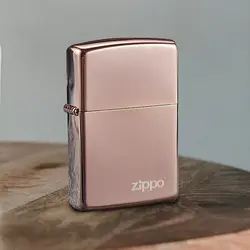 فندک زیپو کد Zippo Classic Rose Gold 49190ZL