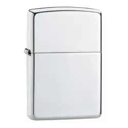 فندک زیپو تمام نقره براق کد 15 Zippo Hi Polish Sterling Silver