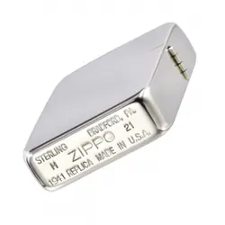 فندک زیپو تمام نقره براق رپلیکا کد 23 Zippo 1941 Hi Polish Sterling Silver