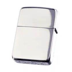 فندک زیپو تمام نقره براق رپلیکا کد 23 Zippo 1941 Hi Polish Sterling Silver