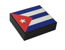 هومیدور چوبی سیکارلن پرچم کوبا Sikarlan Humidor Cuban Flag Sk-1001C