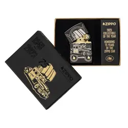 فندک زیپو کلکسیونی 75سالگی کد 49693 Zippo Car 75th
