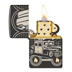 فندک زیپو کلکسیونی 75سالگی کد 49693 Zippo Car 75th