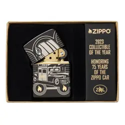 فندک زیپو کلکسیونی 75سالگی کد 49693 Zippo Car 75th