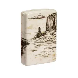 فندک زیپو کد 48518 Zippo Wild West Scene