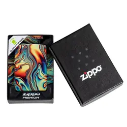 فندک زیپو کد 48612 Zippo Colorful Swirl