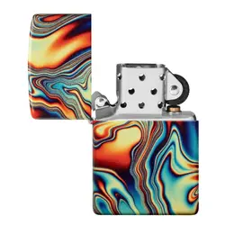 فندک زیپو کد 48612 Zippo Colorful Swirl