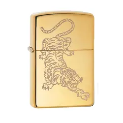 فندک زیپو کد 29884 Zippo Tattoo Tiger