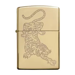 فندک زیپو کد 29884 Zippo Tattoo Tiger
