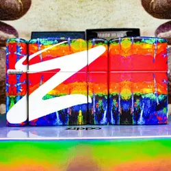 فندک زیپو کد Zippo Drippy Z Design 49682