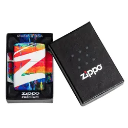 فندک زیپو کد Zippo Drippy Z Design 49682
