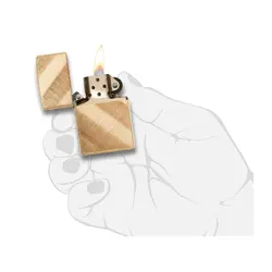 فندک زیپو کد Zippo Diagonal Weave 29675