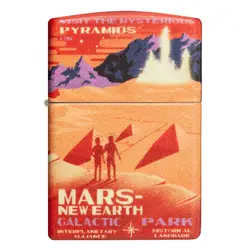 فندک زیپو کد 49634 Zippo Mars Design