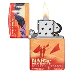 فندک زیپو کد 49634 Zippo Mars Design