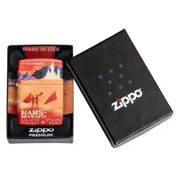فندک زیپو کد 49634 Zippo Mars Design