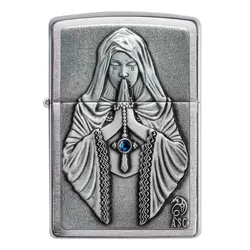فندک زیپو کد 49756 Zippo Anne Stokes Gothic Prayer