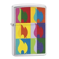 فندک زیپو کد 29623 Zippo Abstract Flame