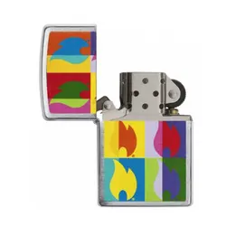 فندک زیپو کد 29623 Zippo Abstract Flame