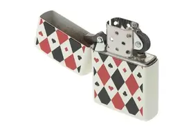 فندک زیپو کد Zippo Poker Pattern 29191