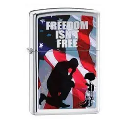 فندک زیپو کد 28336 Zippo Freedom Isn't Free
