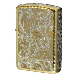 فندک زیپو کاستوم ادیشن طلایی کد Zippo Classic Arabesque CLA-D