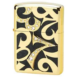 فندک زیپو کاستوم ادیشن طلایی کد Zippo New Dial Gold NDZ-BK