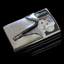 فندک زیپو کاستوم ادیشن کد Zippo Zipper Metal Chamber