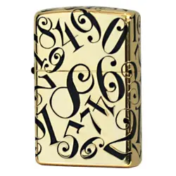 فندک زیپو کاستوم ادیشن طلایی کد Zippo Fantasy Dial A Gold