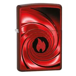 فندک زیپو کد Zippo Swirl Red Design 60005302