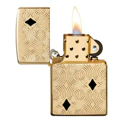 فندک زیپو کد Zippo Geomertric Design 60006119