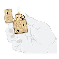 فندک زیپو کد Zippo Geomertric Design 60006119