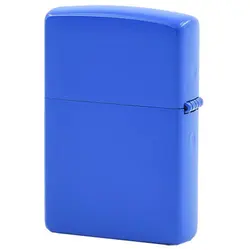 فندک زیپو روکش آبی 9735 Zippo blue zipper design