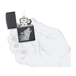 فندک زیپو کد Zippo Polygonal Wolf 60005112