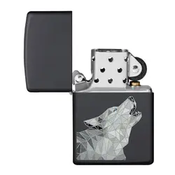 فندک زیپو کد Zippo Polygonal Wolf 60005112