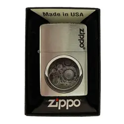 فندک زیپو کد 60001895 Zippo Gear In Circle
