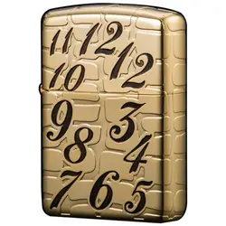 فندک زیپو کاستوم ادیشن طلایی کد Zippo Armor Crocodile Dial Number