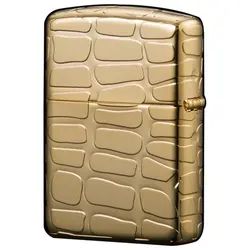 فندک زیپو کاستوم ادیشن طلایی کد Zippo Armor Crocodile Dial Number
