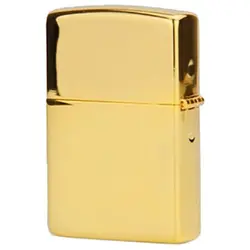 فندک زیپو کاستوم ادیشن قرمز طلایی کد Zippo Winning Winny Zs1136