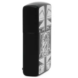 فندک زیپو کاستوم ادیشن کد Zippo Armor Case Kokopeli Onyx