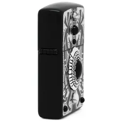 فندک زیپو کاستوم ادیشن کد Zippo Armor Case Kokopeli Onyx