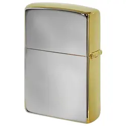 فندک زیپو کاستوم ادیشن سفید طلایی کد Zippo Venom Hornet SG Mirror