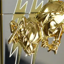 فندک زیپو کاستوم ادیشن سفید طلایی کد Zippo Venom Hornet SG Mirror